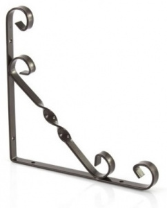 Кронштейн декоративный 200х200мм СИБРТЕХ, коричневый