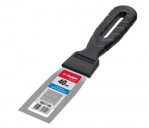 Шпатель  40 мм  ЗУБР "МАСТЕР" фасадный, нержав. полотно