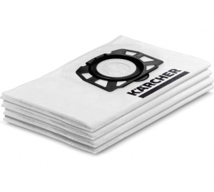 Фильтр-мешок для пылесоса WD 2 Plus,WD 3 KARCHER ФЛИСОВЫЙ (4шт)