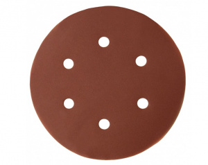 Круг абразивный на ворс. основе 150мм P500 MATRIX перфорированный