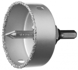 Коронка ЗУБР 76 мм с карбид-вольфрамовым нанесением