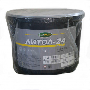 Смазка "Литол-24"  5 кг Aviks/Миасс/VOLF