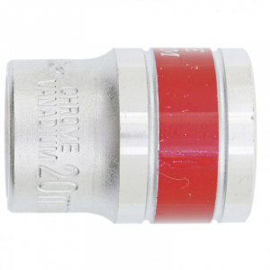 Головка  20мм 6-гранная CrV под квадрат 1/2