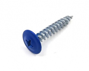 Пресс-шайба, остр. кон 4,2* 16   (ярко-синий) RAL 5005