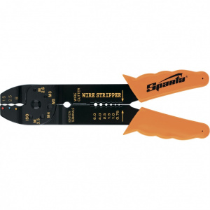 Щипцы 210 мм "Sparta" для зачистки проводов и обжима клемм 1,5–6,5 мм