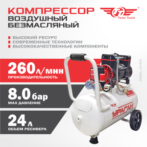 Компрессор безмасляный TT БВК-24А