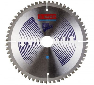 Диск (круг) пильный  ЗУБР "ЭКСПЕРТ" 250*30(80Т) по алюминию, ДСП, ламинату, пластику