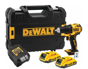 Дрель аккумуляторная (шуруповерт) DeWalt DCD 708D2T 18V