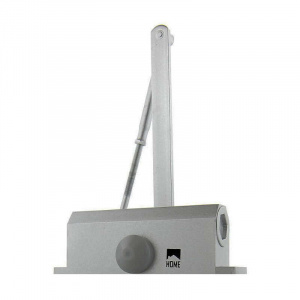 Доводчик дверной 80-125кг, серый, морозостойкий HOME