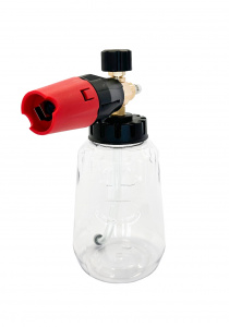 Бачок-пенообразователь 1 литр вход G1/4"F 1,25мм сопло 180bar тип А, L1