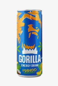 Напиток энергетический Gorilla Mango Coconut 0.25л