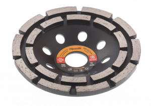 Чашка алмазная зачистная 125мм двухрядная Sparta