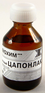 Лак ЦАПОН бесцветный 30мл