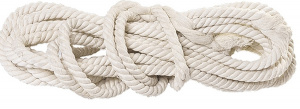 Веревка х/б 12мм*11м, крученая, 299кгс Россия