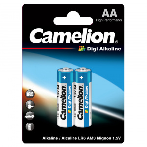 Батарейка CAMELION Digi Alkaline LR6-BP2DG AA (2шт)