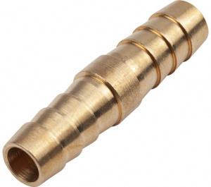 Разъем елочка  8мм-елочка  8мм,латунь AV Steel