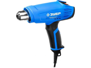 Фен технический ЗУБР 2000, ЖК-дисплей