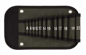 Сумка для набора ключей комбинир. 12 карманов ДЕЛО ТЕХНИКИ