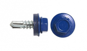 Кровельный саморез 5,5*19 (ультрамариновые) RAL 5002 