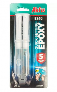 Клей AkFix E340 эпоксидный 25мл.
