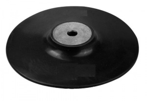 Тарелка опорная д.150мм, М14, ЗУБР "МАСТЕР", резиновая для УШМ