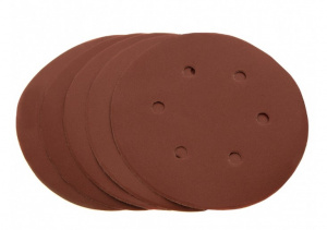 Круг абразивный на ворс. основе 150мм P220 MATRIX перфорированный