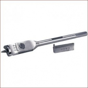 Сверло-перо 22*76мм STAYER регулируемое