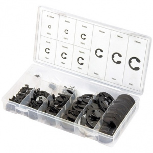 Набор стопорных колец, D1,5-22мм, 300 предметов Сибртех