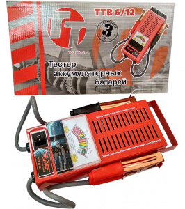 Тестер аккумуляторов (вилка нагрузочная) TT ТАБ-12/100