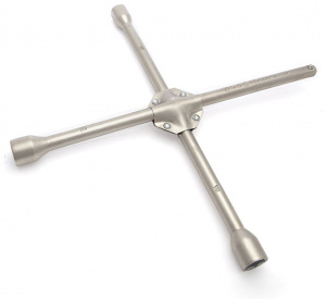 Ключ балонный крест 17*19*21мм*1/2" ДЕЛО ТЕХНИКИ усиленный