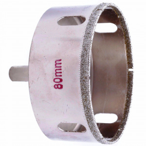 Сверло алмазное трубчатое 80 мм