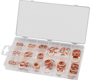 Набор медных колец, 150 предметов AV Steel