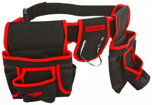 Сумка-пояс двойная, 20 карманов MATRIX