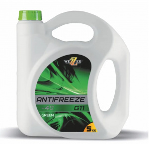 Антифриз-40С WEZZER зеленый 5кг