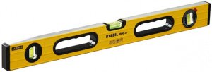 Уровень алюминиевый,  80см, 3глазка, STAYER "STABIL", с ручками