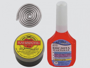 Набор для пайки "Профи 3" в пакете