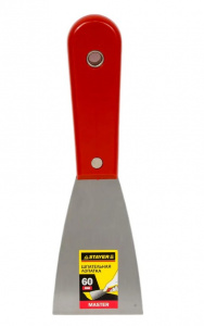 Шпатель  60 мм  STAYER с пластм. ручкой
