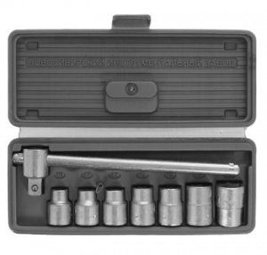 Набор шоферского инструмента №1 с 12-гр. гол."НИЗ" 8 предметов