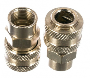 Переходник быстросъемный("мама") 3/8" Stels, 2шт