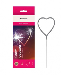 Бенгальская свеча "Свет сердец"