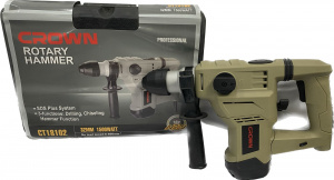 Перфоратор CROWN СТ18102,1500Вт