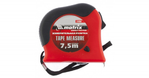 Рулетка  7,5м*25 мм "Matrix" Double fixation