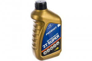 Масло моторное 1л. PATRIOT SUPER ACTIVE 2T двухтактное, полусинтетика