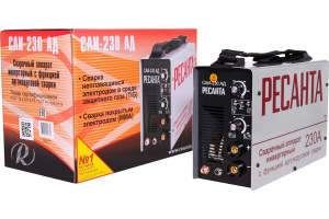 Аппарат сварочный RESANTA САИ 230-АД 65/17 инверторный, аргонодуговой