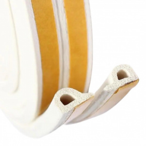 Уплотнитель резиновый MAWIPRO P9*5.5мм, белый, 100м