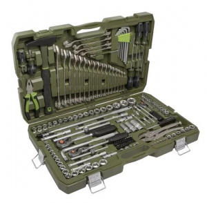 Набор головок 1/4", 1/2", 3/8" 147 предметов ДЕЛО ТЕХНИКИ с инструментом