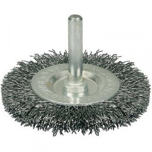 Щетка-крацовка дисковая д/дрели 100 мм проволока