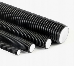 Шпилька резьбовая 27*1000 кл.пр.10,9, оксидированная