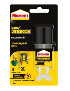Клей MOMENT REPAIR UNIVERSAL EPOXYl, 6мл.