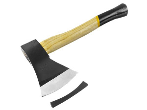 Топор 0,8 кг STAYER "ТАЙГА" кованый, с деревянной рукояткой